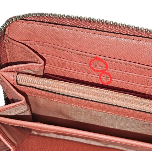 Coach Multicolor Striped Wallet - Picture 7 of 8